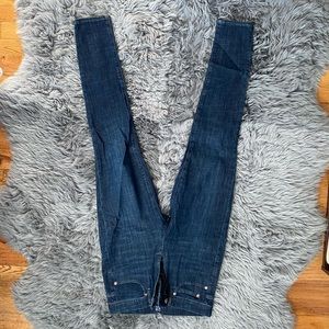 Gap High Rise True Skinny Jeans